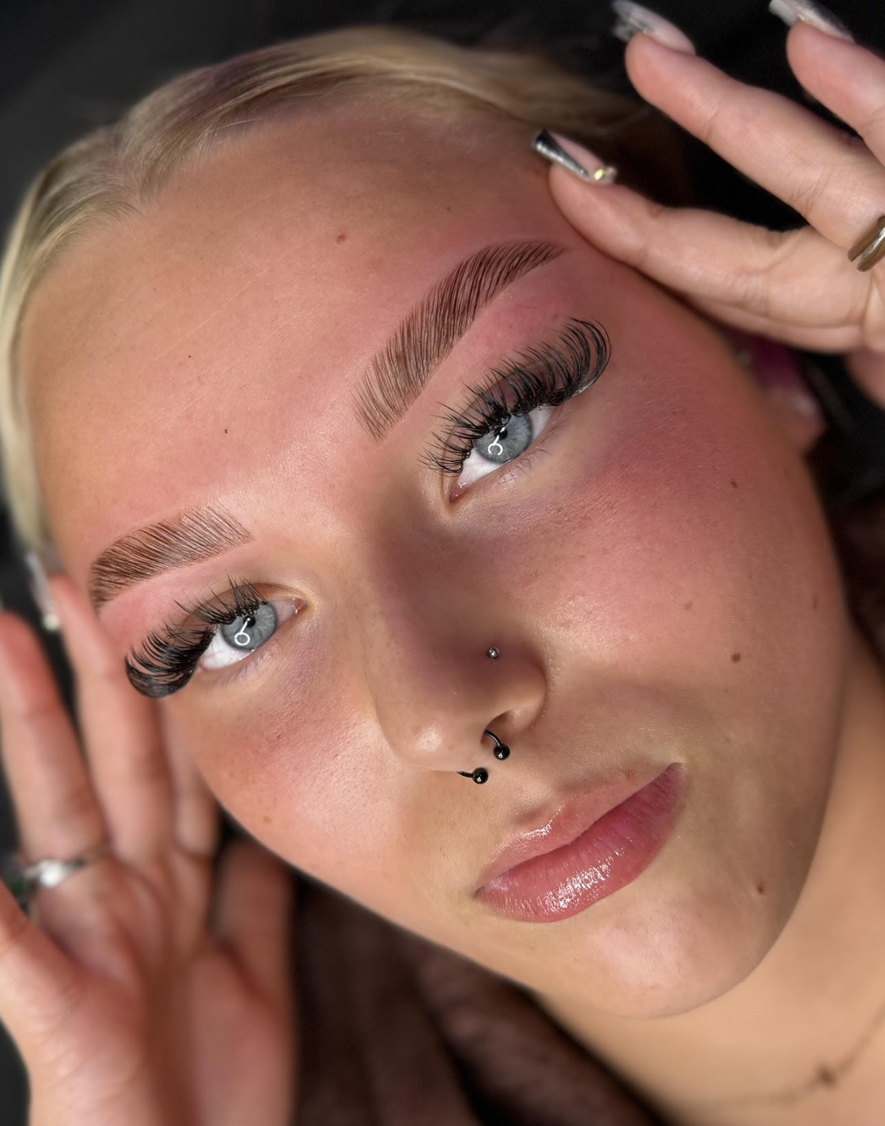 Brow Lamination + Hybrid Tint + Wax